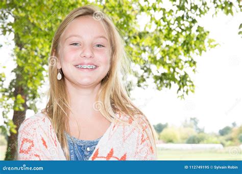 blonde girl with braces|999 Young Blonde Girl Braces Stock Photos